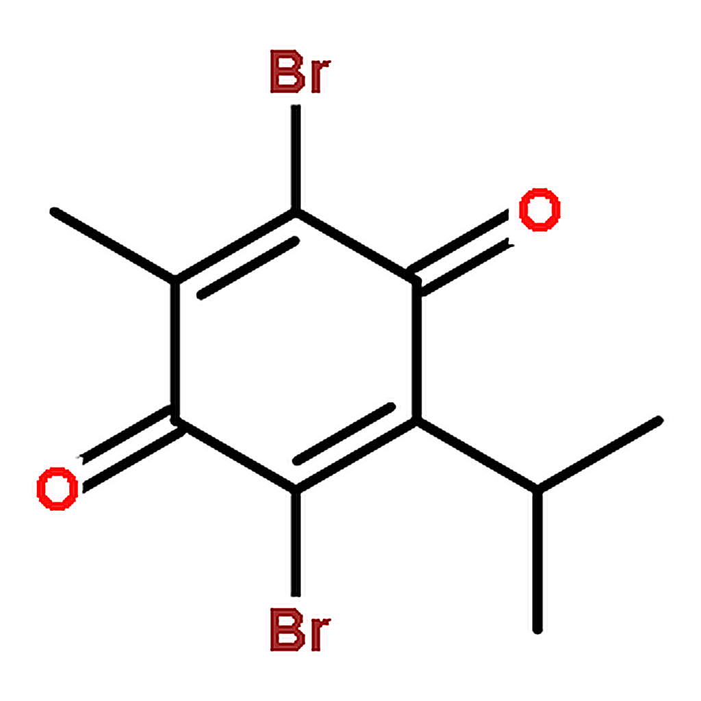 RHAWN 2，5-Dibromo-6-isopropyl-3-methyl-1，4-benzoquinone