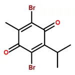 RHAWN 2,5-Dibromo-6-isopropyl-3-methyl-1,4-benzoquinone