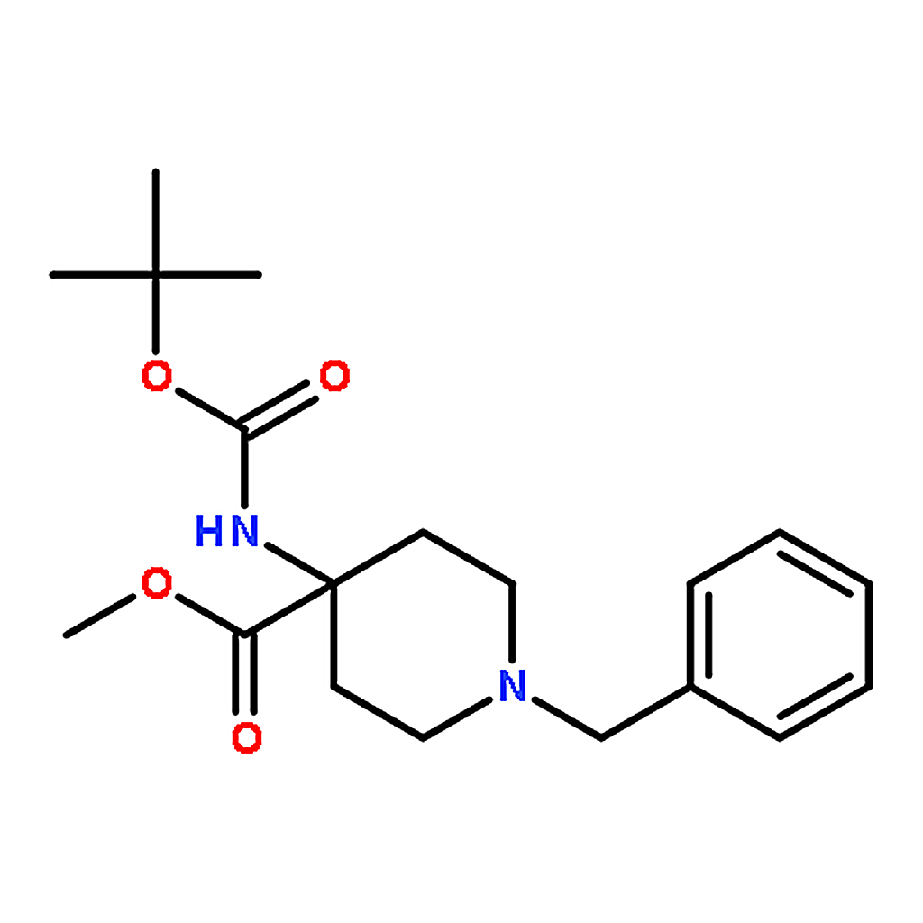 RHAWN Methyl 1-Benzyl-4-(Boc-amino)piperidine-4-carboxylate