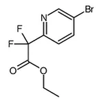 RHAWN ethyl 2-(5-bromopyridin-2-yl)-2,2-difluoroacetate