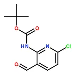 RHAWN tert-Butyl 6-chloro-3-formylpyridin-2-ylcarbamate