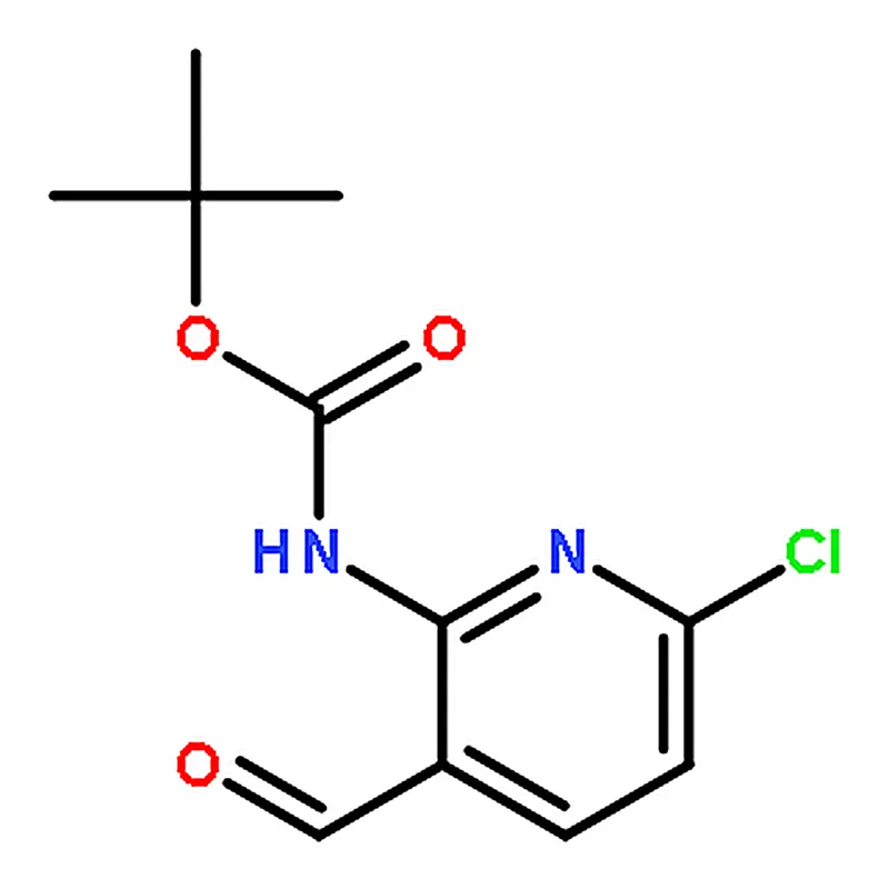 RHAWN tert-Butyl 6-chloro-3-formylpyridin-2-ylcarbamate
