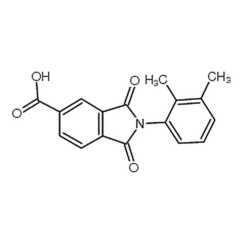 RHAWN 2-(2,3-Dimethylphenyl)-1,3-dioxo-5-isoindolinecarboxylic acid