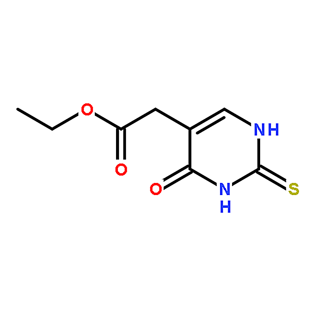 RHAWN Ethyl2-(4-hydroxy-2-mercaptopyrimidin-5-yl)acetate