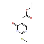 RHAWN Ethyl 2-(2-(methylthio)-6-oxo-1,6-dihydropyrimidin-5-yl)acetate