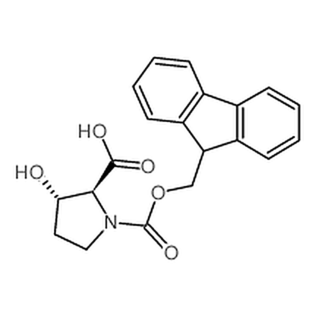 RHAWN (2S,3S)-1-(((9H-Fluoren-9-yl)methoxy)carbonyl)-3-hydroxypyrrolidine-2-carboxylic acid