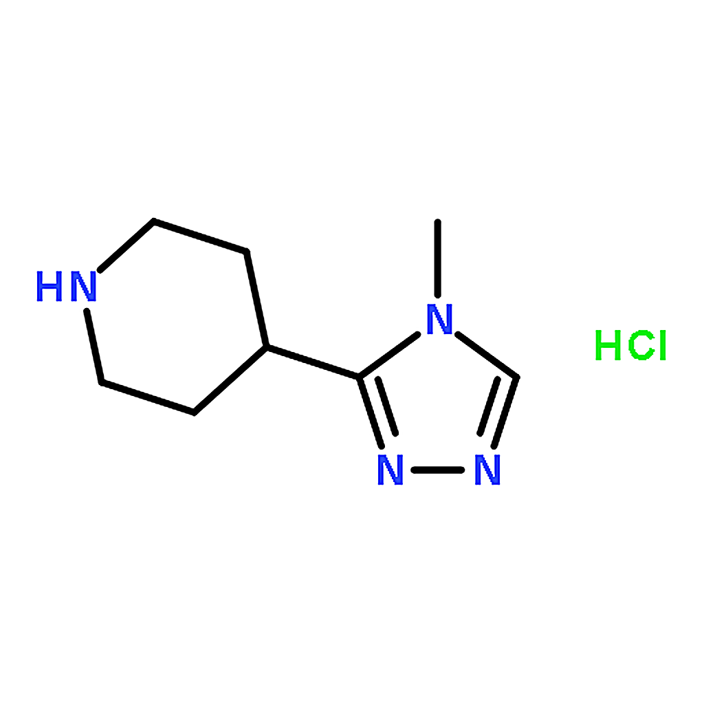 RHAWN 4-(4-Methyl-4H-1，2，4-triazol-3-yl)piperidine hydrochloride