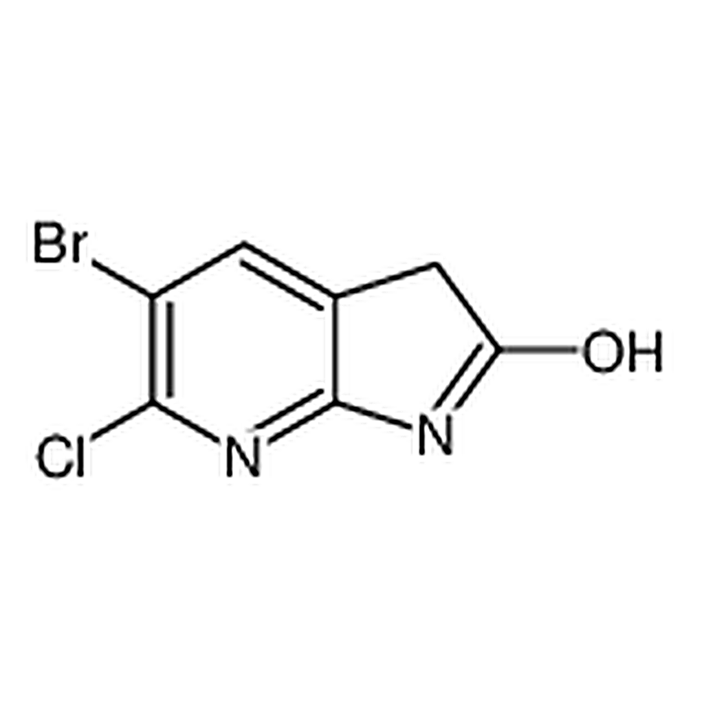 RHAWN 5-Bromo-6-chloro-1H-pyrrolo[2,3-b]pyridin-2(3H)-one