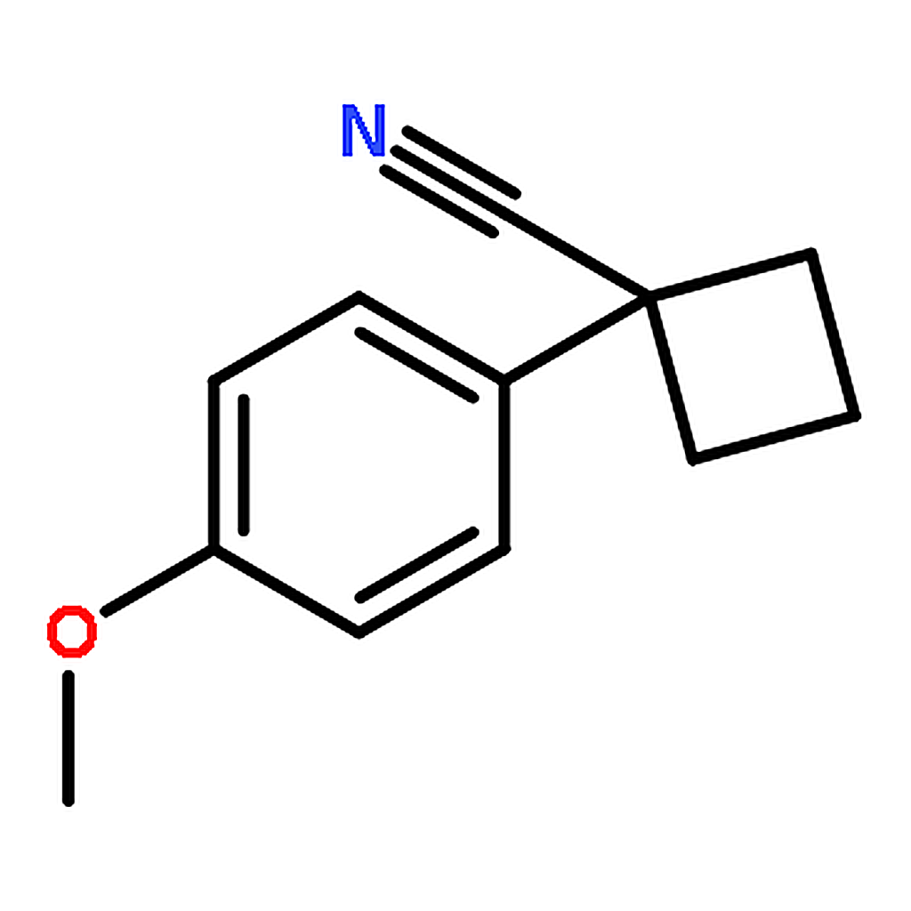 RHAWN 1-(4-Methoxyphenyl)cyclobutanecarbonitrile