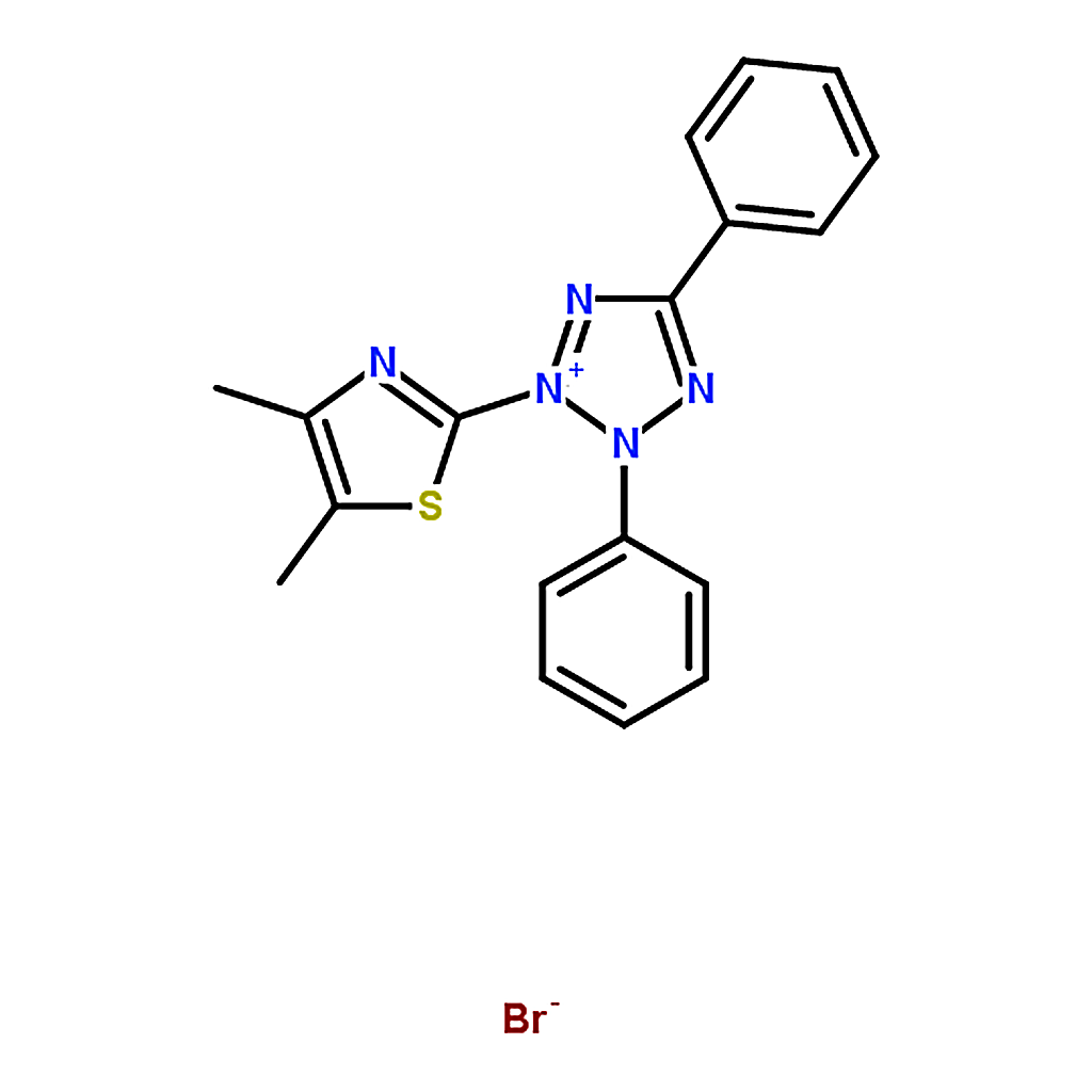 RHAWN 3-(4,5-dimethylthiazol-2-yl)-2,5-diphenyltetrazolium bromide