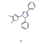 RHAWN 3-(4,5-dimethylthiazol-2-yl)-2,5-diphenyltetrazolium bromide