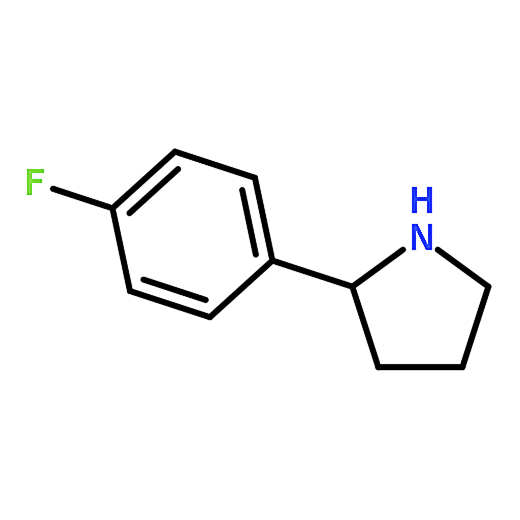 RHAWN (R)-2-(4-Fluorophenyl)pyrrolidine