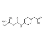 RHAWN 2-(4-((tert-Butoxycarbonyl)amino)piperidin-1-yl)aceticacid