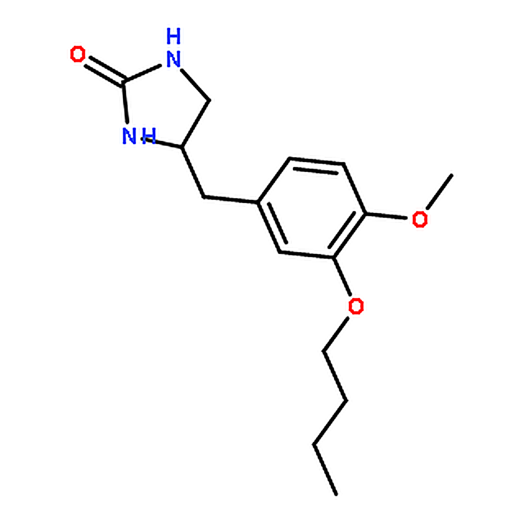 RHAWN 4-(3-Butoxy-4-methoxybenzyl)imidazolidin-2-one solid