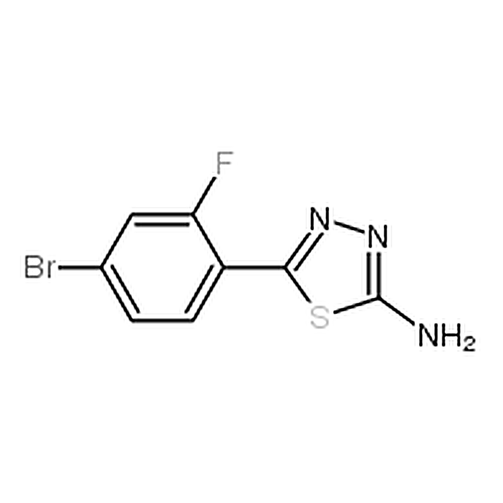 RHAWN 5-(4-Bromo-2-fluorophenyl)-1，3，4-thiadiazol-2-amine