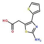 RHAWN 5-Thiazoleacetic acid, 2-amino-4-(2-thienyl)-