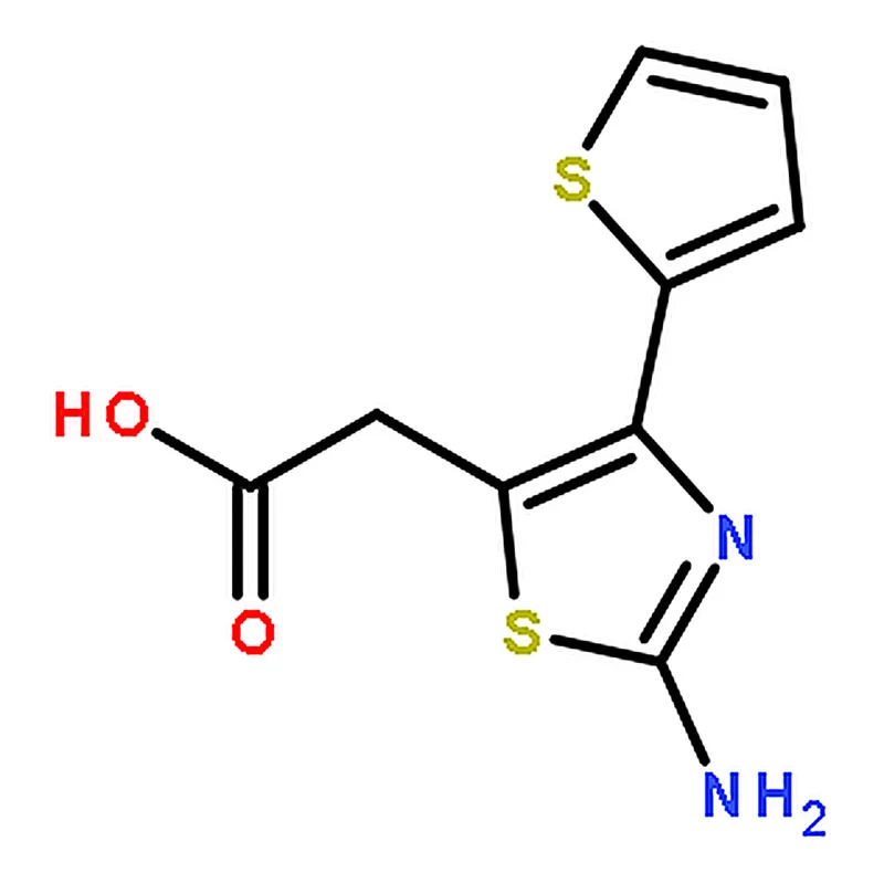 RHAWN 5-Thiazoleacetic acid, 2-amino-4-(2-thienyl)-