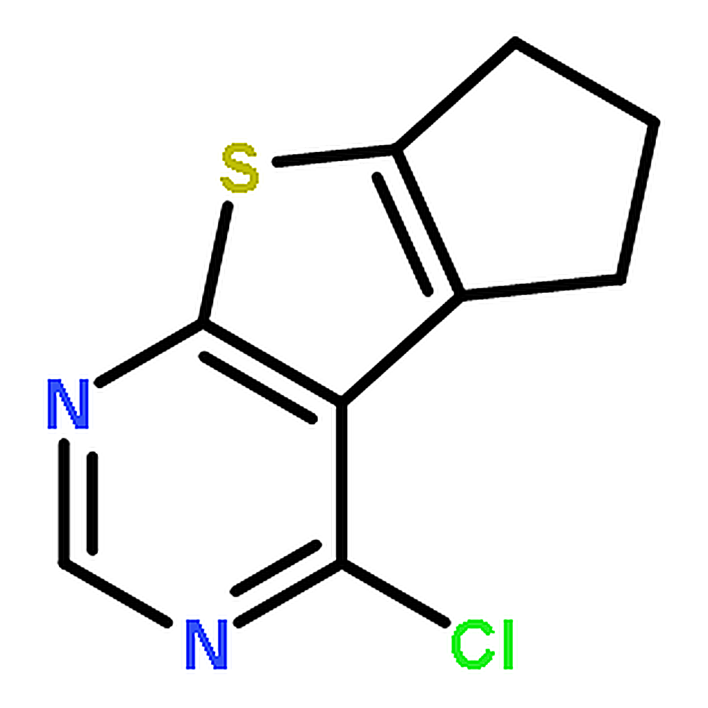 RHAWN 4-Chloro-6，7-dihydro-5H-cyclopenta[4，5]thieno[2，3-d]pyrimidine