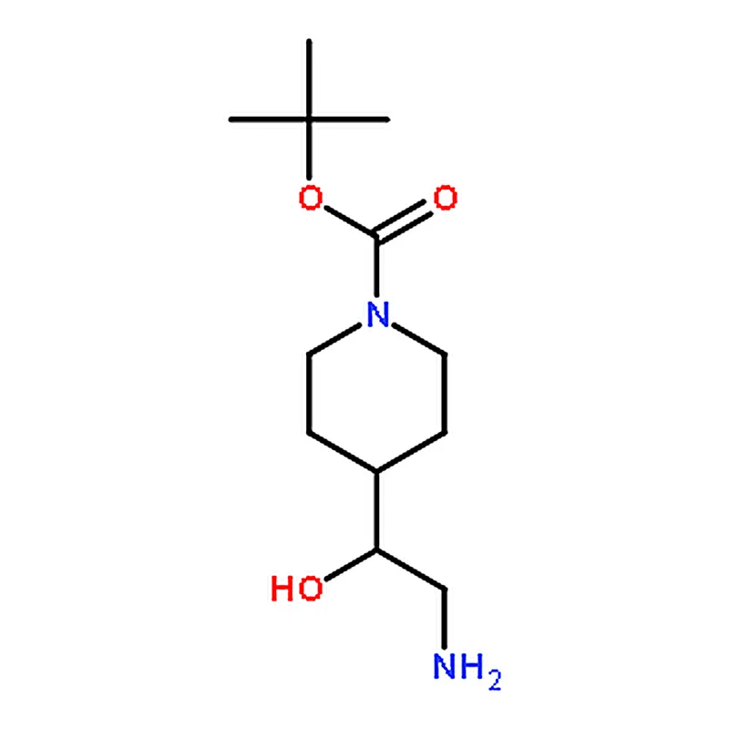 RHAWN tert-Butyl 4-(2-amino-1-hydroxyethyl)piperidine-1-carboxylate