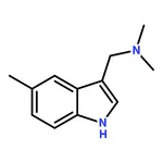 RHAWN N,N-Dimethyl-1-(5-methyl-1H-indol-3-yl)methanamine