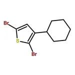 RHAWN 2,5-Dibromo-3-cyclohexylthiophene
