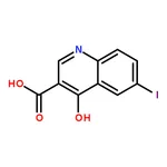 RHAWN 6-Iodo-4-oxo-1,4-dihydroquinoline-3-carboxylic acid