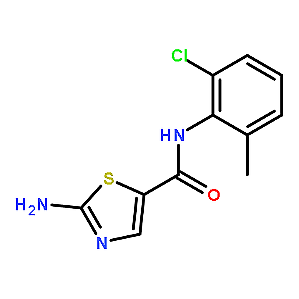 RHAWN 2-Amino-N-(2-chloro-6-methylphenyl)thiazole-5-carboxamide