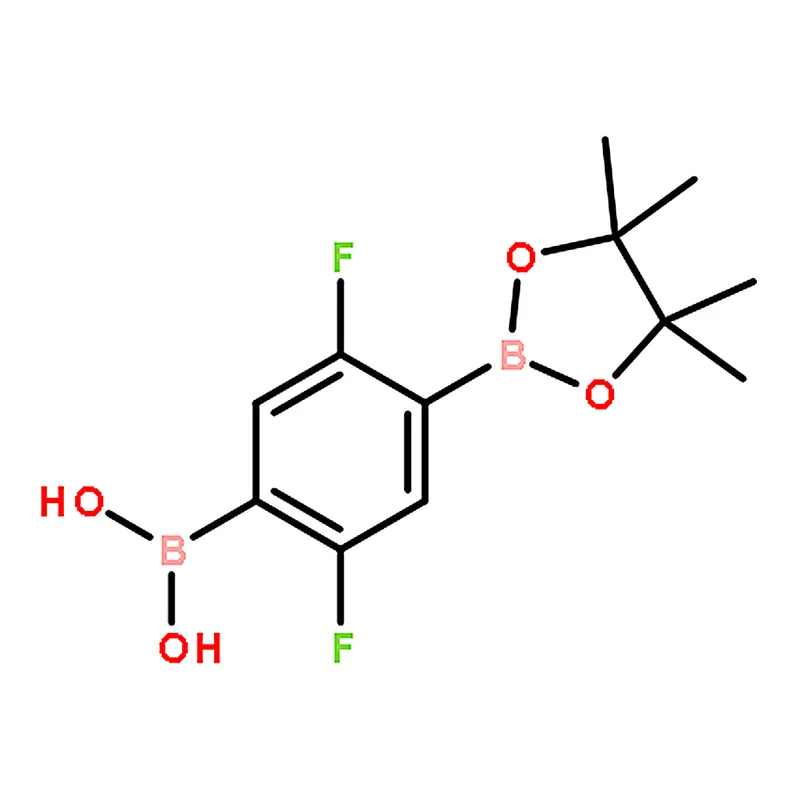 RHAWN 2,2'-(2,5-Difluoro-1,4-phenylene)bis(4,4,5,5-tetramethyl-1,3,2-dioxaborolane)