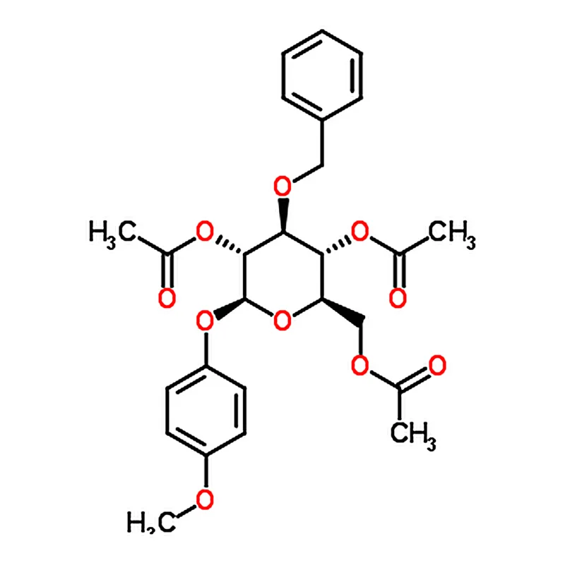 RHAWN 4-Methoxyphenyl 2,4,6-Tri-<i>O</i>-acetyl-3-<i>O</i>-benzyl-β-<small>D</small>-glucopyr