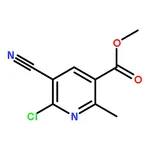 RHAWN Methyl6-chloro-5-cyano-2-methylnicotinate