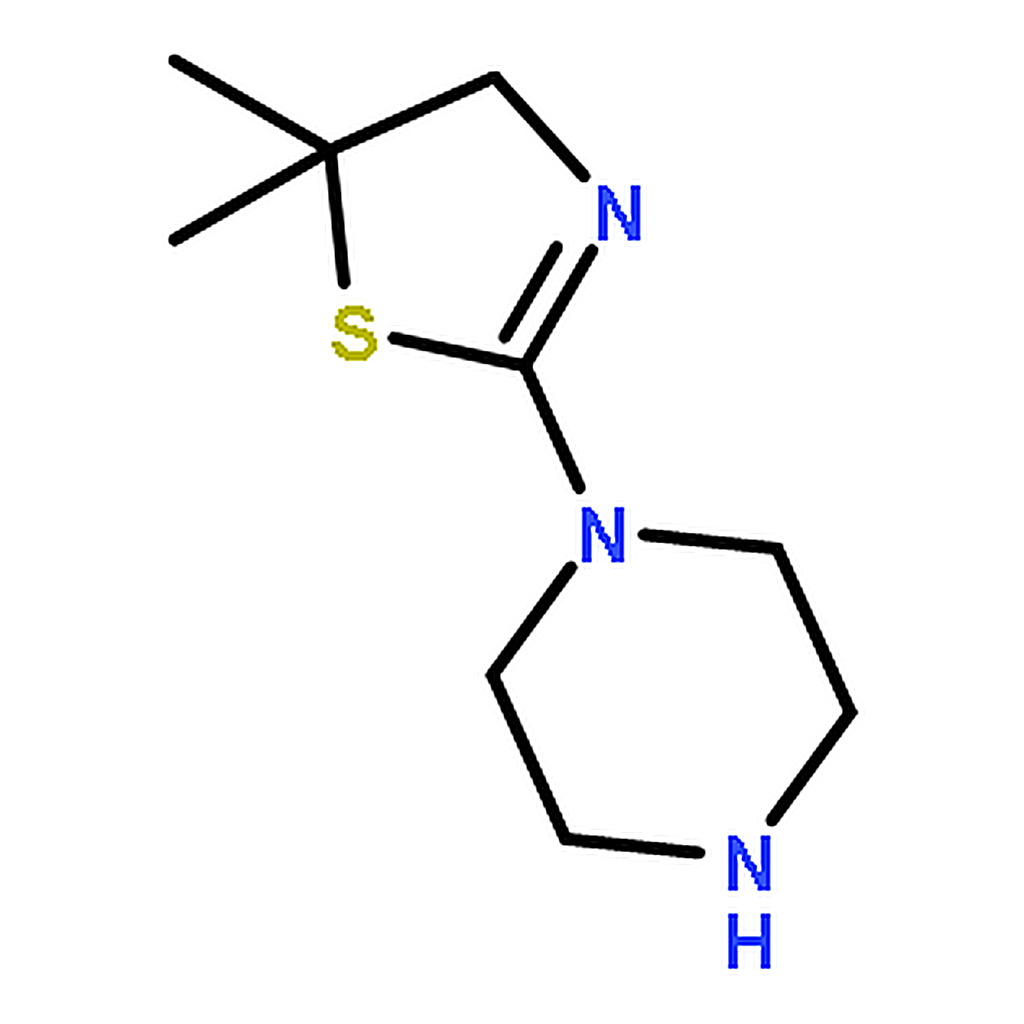 RHAWN 5，5-Dimethyl-2-(piperazin-1-yl)-4，5-dihydrothiazole