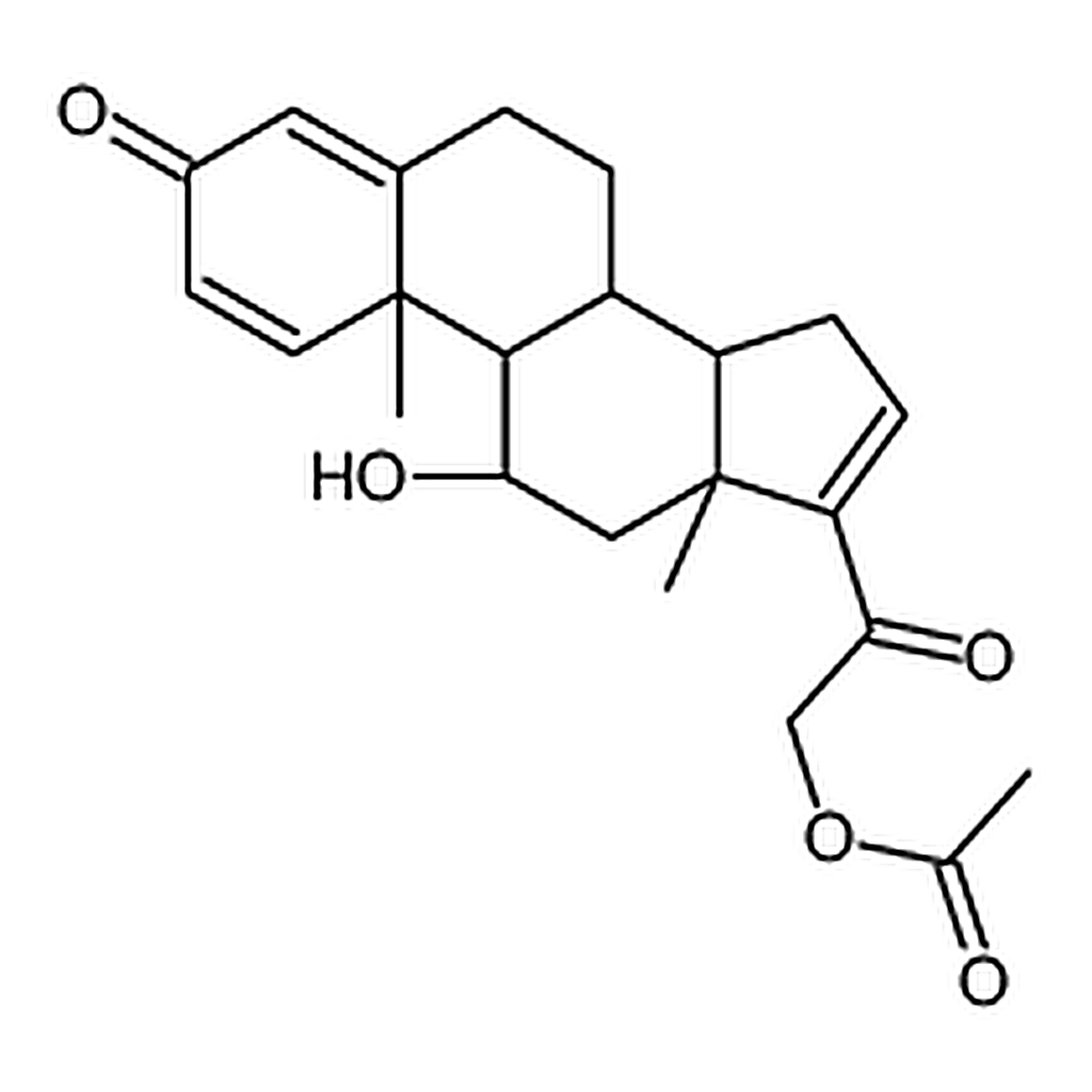 RHAWN (11b)-21-(Acetyloxy)-11-hydroxypregna-1,4,16-triene-3,20-dione