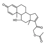 RHAWN (11b)-21-(Acetyloxy)-11-hydroxypregna-1,4,16-triene-3,20-dione
