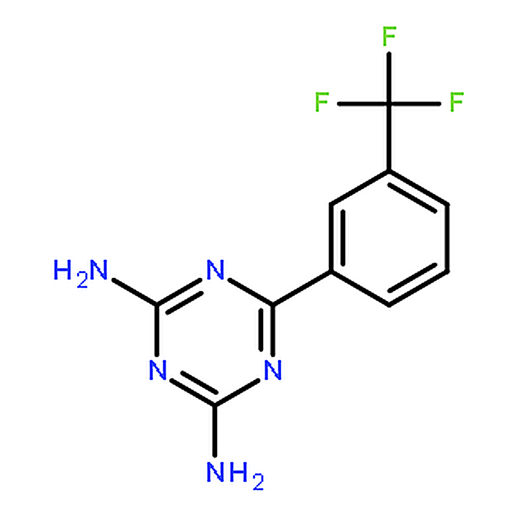 RHAWN 6-[3-(trifluoromethyl)phenyl]-1，3，5-triazine-2，4-diamine