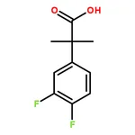 RHAWN 2-(3,4-difluorophenyl)-2-methylpropanoic acid