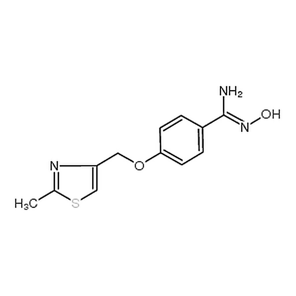 RHAWN N’-Hydroxy-4-[(2-methyl-1，3-thiazol-4-yl)methoxy]benzenecarboximidamide