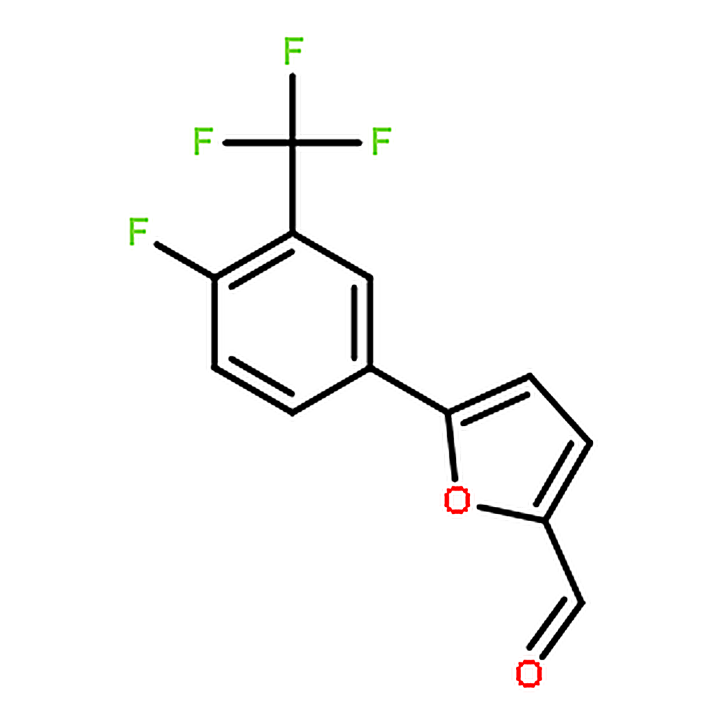 RHAWN 5-(4-Fluoro-3-(trifluoromethyl)phenyl)furan-2-carbaldehyde
