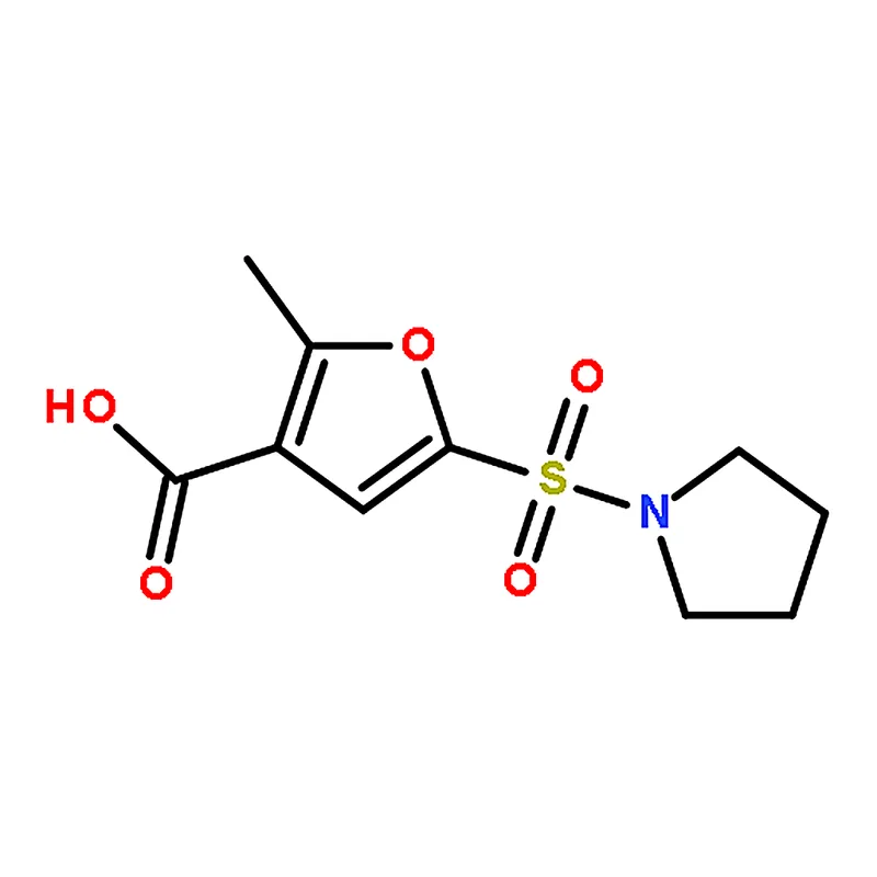 RHAWN 2-Methyl-5-(pyrrolidin-1-ylsulfonyl)furan-3-carboxylic acid
