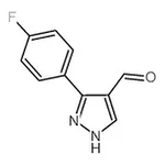 RHAWN 3-(4-Fluorophenyl)-1H-pyrazole-4-carbaldehyde