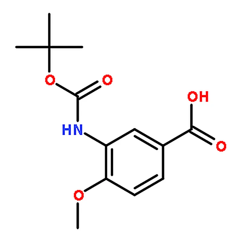 RHAWN 3-((tert-Butoxycarbonyl)amino)-4-methoxybenzoic acid