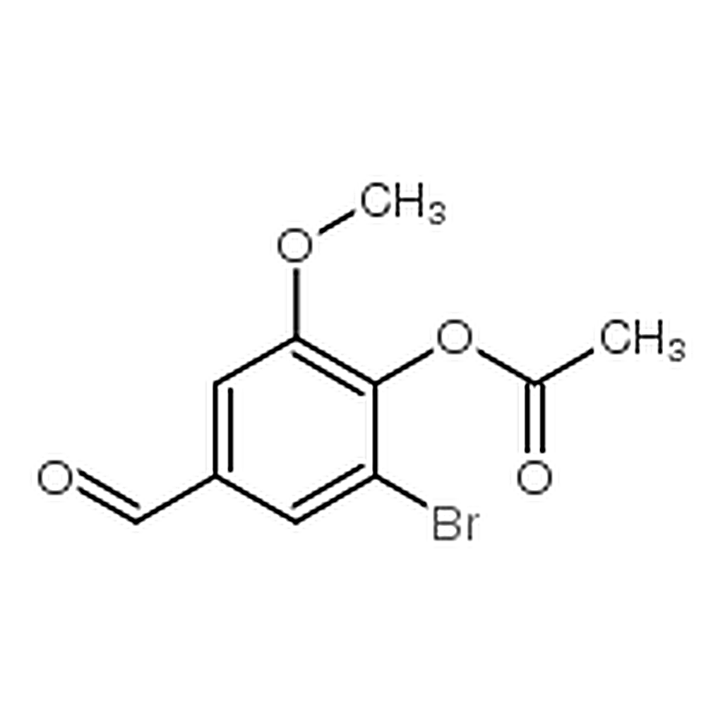 RHAWN 2-Bromo-4-formyl-6-methoxyphenyl Acetate