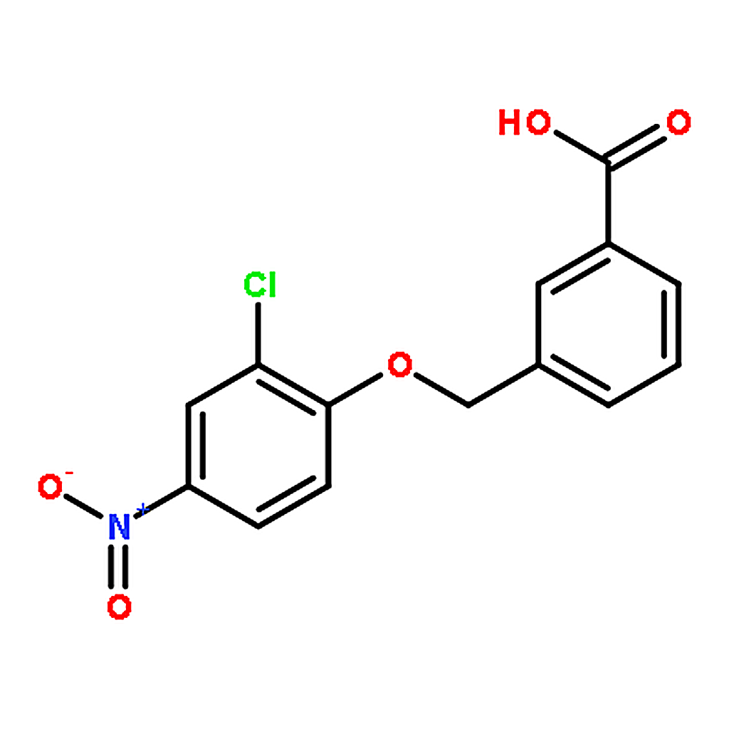 RHAWN 3-((2-Chloro-4-nitrophenoxy)methyl)benzoic acid