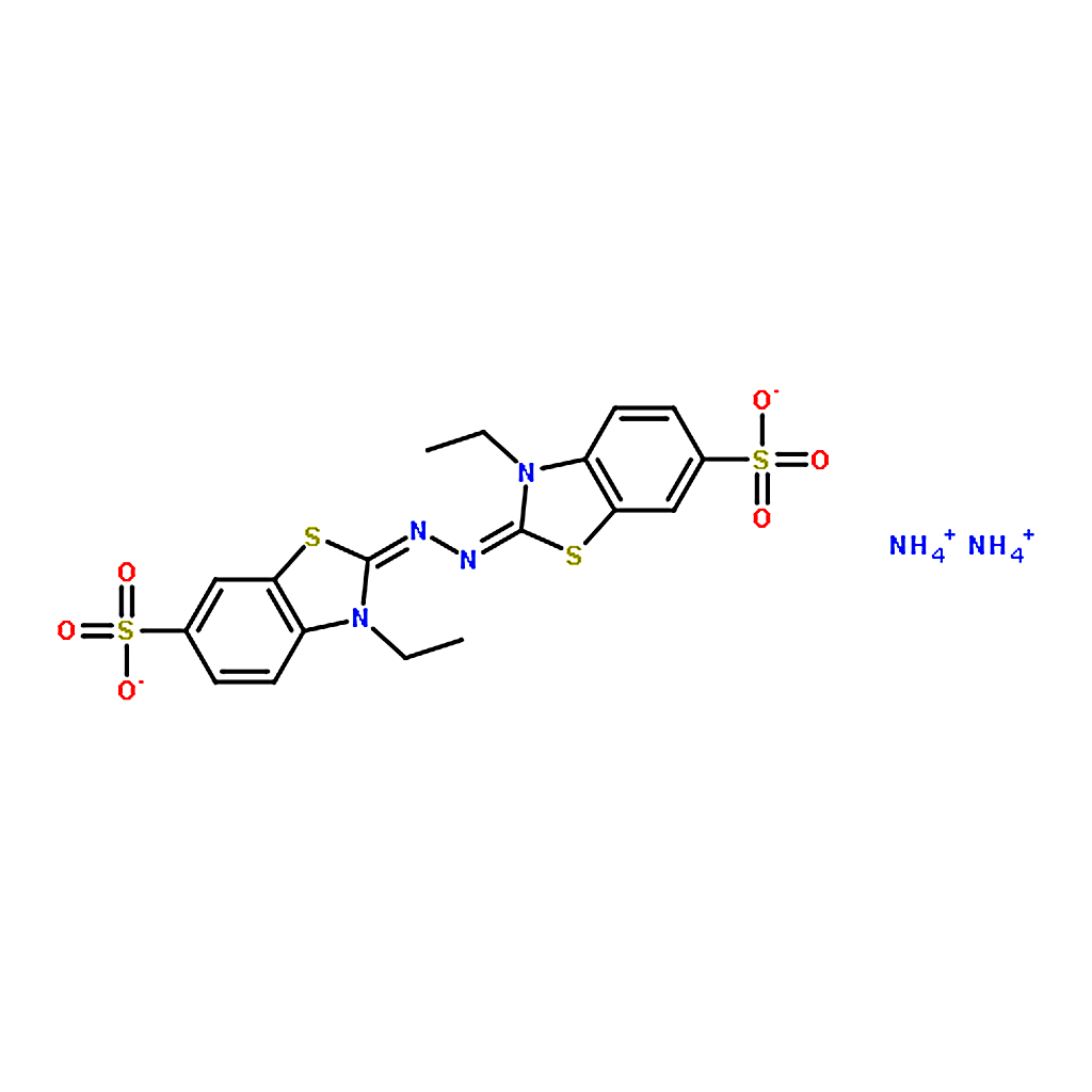 RHAWN Diammonium 2,2'-azino-bis(3-ethylbenzothiazoline-6-sulfonate)