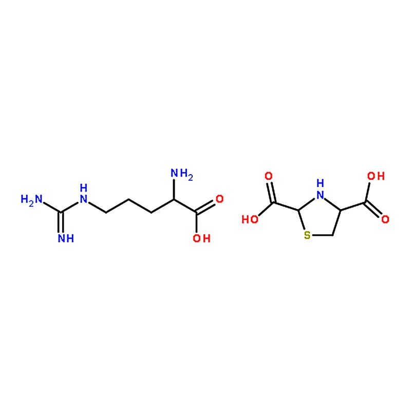 RHAWN (S)-2-Amino-5-guanidinopentanoic acid thiazolidine-2,4-dicarboxylic acid (1:1)