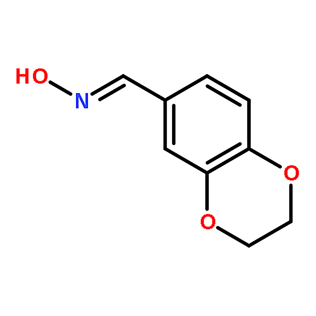 RHAWN 2，3-Dihydrobenzo[b][1，4]dioxine-6-carbaldehyde oxime