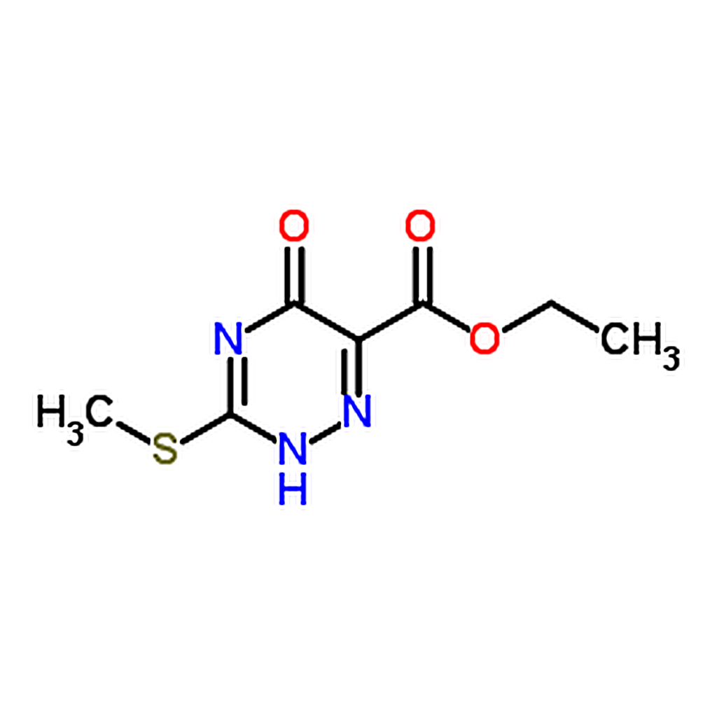 RHAWN Ethyl 3-(methylthio)-5-oxo-2，5-dihydro-1，2，4-triazine-6-carboxylate