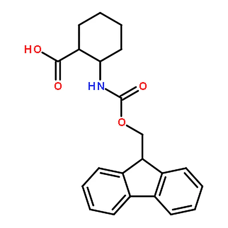 RHAWN (1R,2S)-2-((((9H-Fluoren-9-yl)methoxy)carbonyl)amino)cyclohexanecarboxylic acid