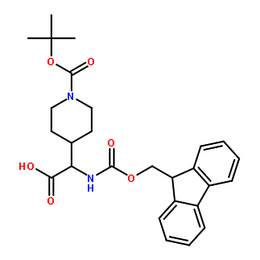 RHAWN 2-(Fmoc-amino)-2-(1-Boc-4-piperidyl)acetic Acid
