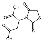 RHAWN 2-(4-Oxo-2-thioxothiazolidin-3-yl)succinic acid