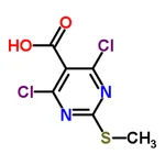 RHAWN 4,6-Dichloro-2-(methylthio)pyrimidine-5-carboxylic acid